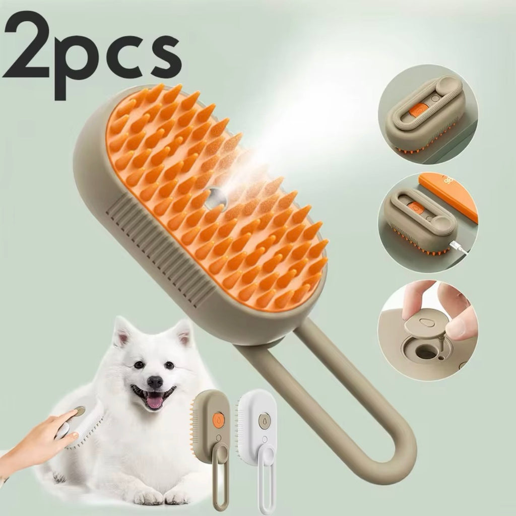 Brumo — La Brosse Vapeur anti-poils pour chats et chiens