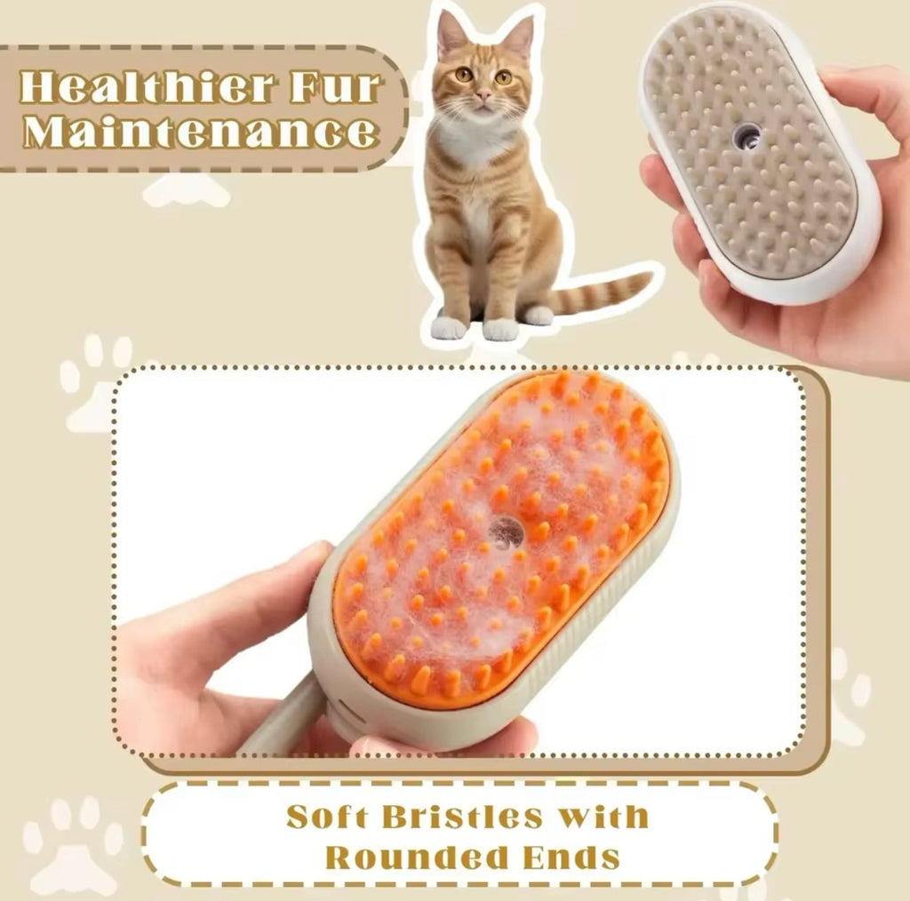 Brumo — La Brosse Vapeur anti-poils pour chats et chiens