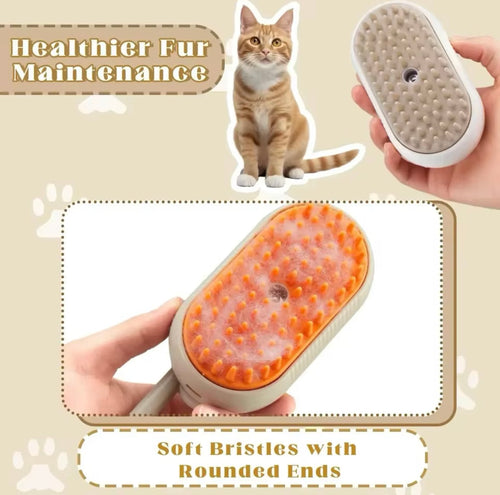 Brumo — La Brosse Vapeur anti-poils pour chats et chiens